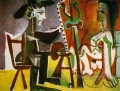 The Artist and His Model L artiste et son modele 3 1963 cubist Pablo Picasso